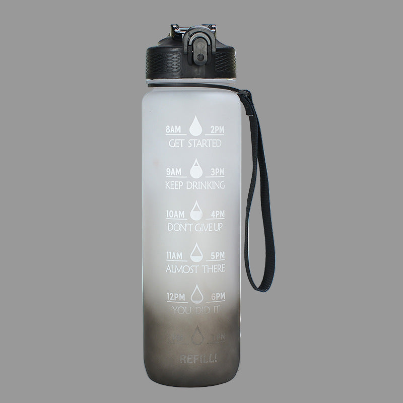 Μπουκάλι νερού διαβαθμισμένου χρώματος 750mL/1L