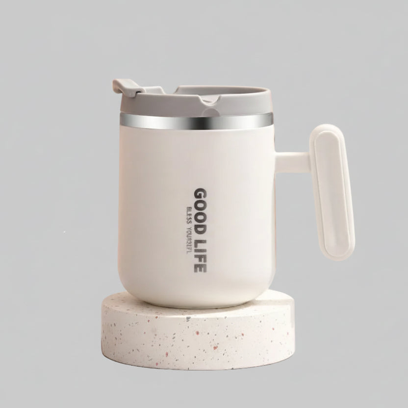 Κούπα θερμός με χερούλι 450mL Μονόχρωμη