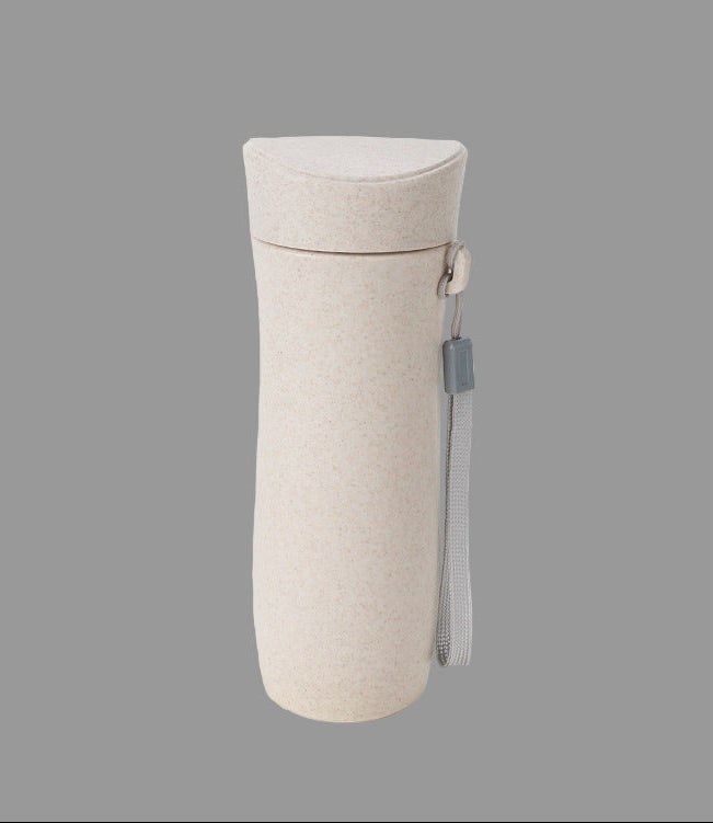 Μπουκάλι νερού από άχυρο 300mL Μονόχρωμο