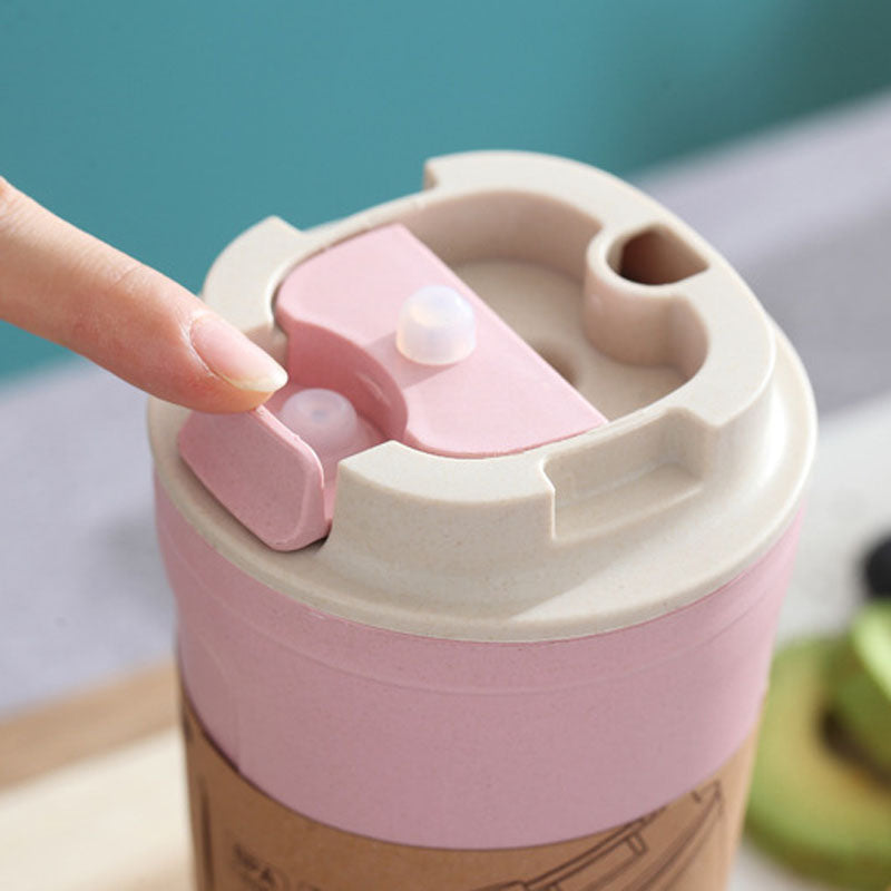 Ποτήρι μπαμπού 420mL Μονόχρωμο