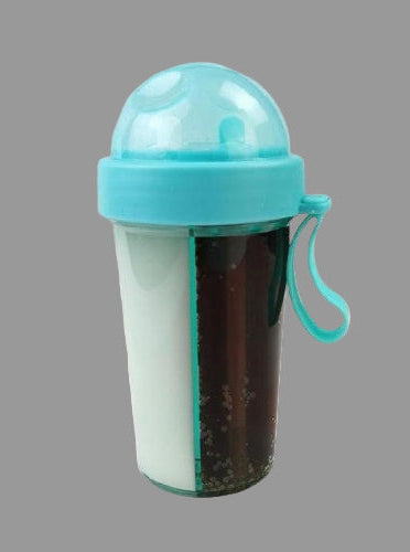 Ποτήρι δύο χώρων SHAREWOO 420mL/600mL Διάφανο