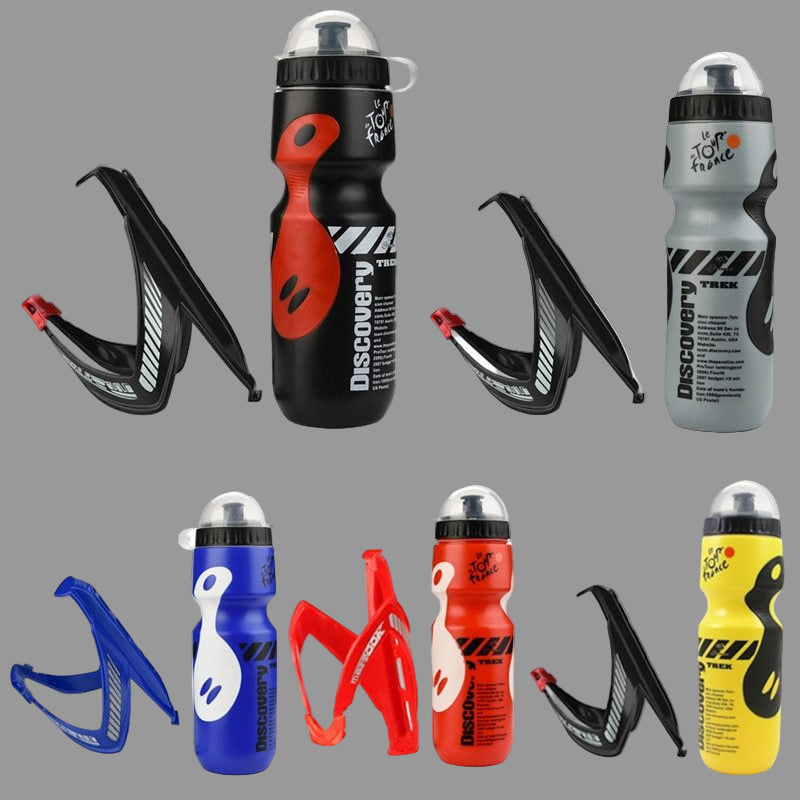 Σετ μπουκαλιών νερού Astey με βάση για ποδήλατο