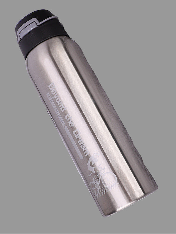 Μπουκάλι θερμός ποδηλάτου με καλαμάκι 500mL Μονόχρωμο