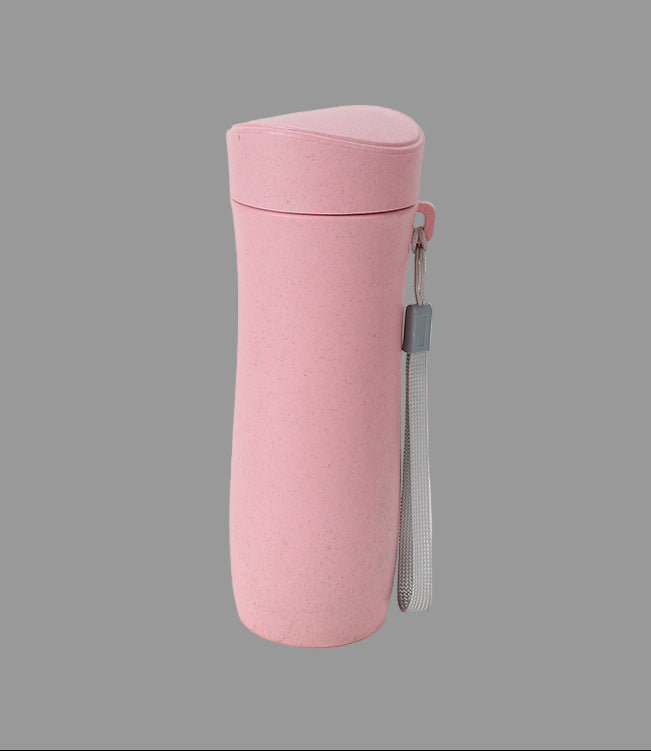 Μπουκάλι νερού από άχυρο 300mL Μονόχρωμο