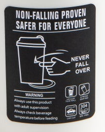 Ποτήρι θερμός με αντιολισθητικό πάτο 520mL Μονόχρωμο