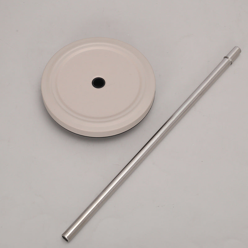 Ποτήρι θερμός με καλαμάκι 750mL Μονόχρωμο