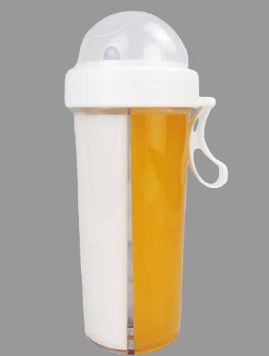 Ποτήρι δύο χώρων SHAREWOO 420mL/600mL Διάφανο