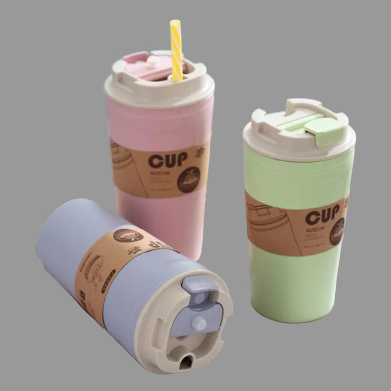 Ποτήρι μπαμπού 420mL Μονόχρωμο