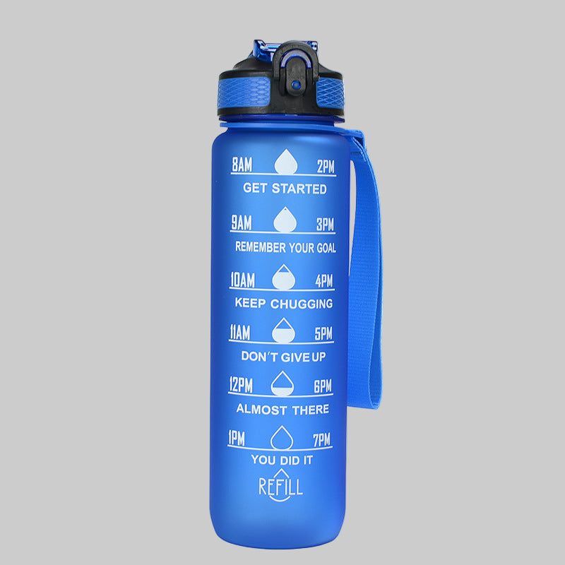 Μπουκάλι νερού διαβαθμισμένου χρώματος 750mL/1L