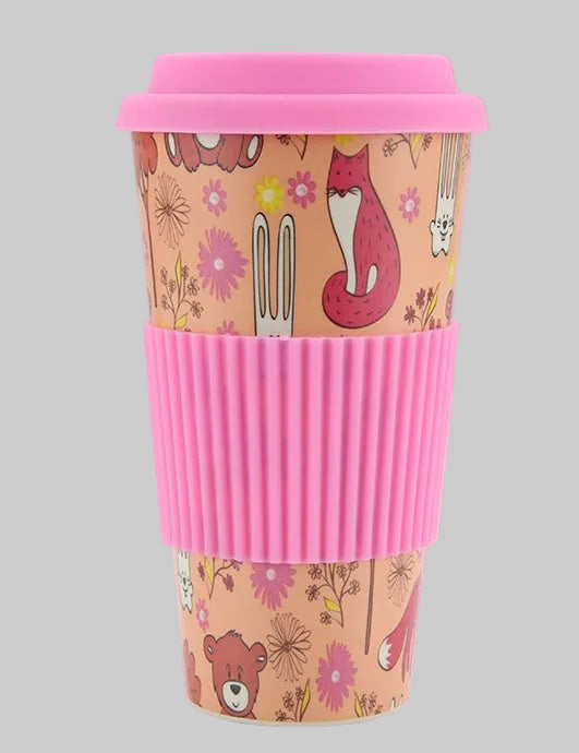 Ποτήρι μπαμπού σε 3 μεγέθη Πολύχρωμο