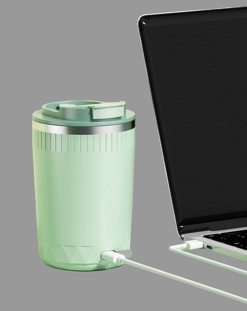 Ποτήρι με αυτόματη ανάδευση 400mL Μονόχρωμο