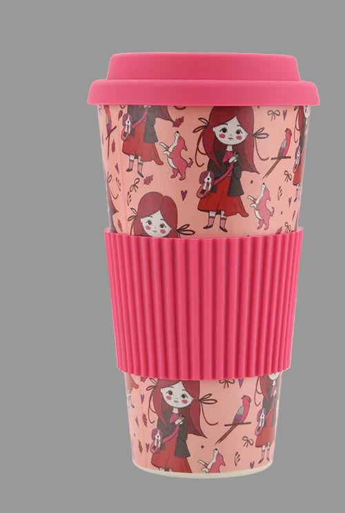 Ποτήρι μπαμπού σε 3 μεγέθη Πολύχρωμο