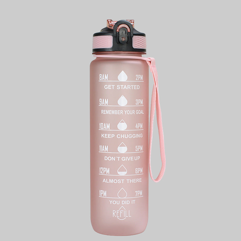Μπουκάλι νερού διαβαθμισμένου χρώματος 750mL/1L