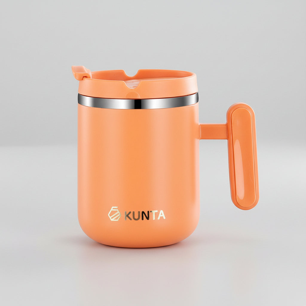 Κούπα θερμός με χερούλι 450mL Μονόχρωμη