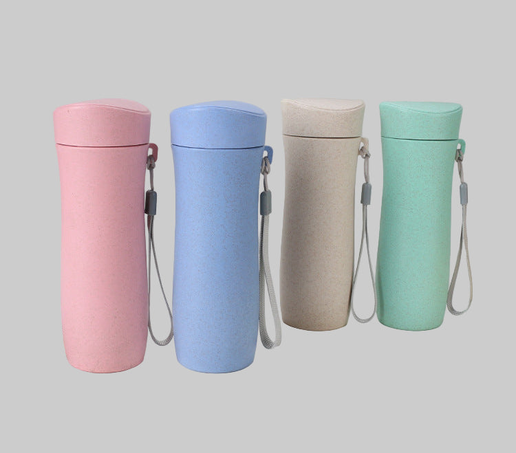 Μπουκάλι νερού από άχυρο 300mL Μονόχρωμο