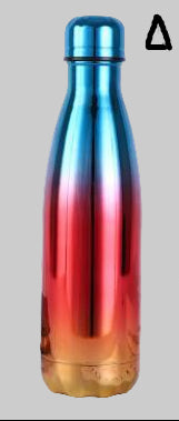 Μπουκάλι νερού 500mL Έντονα χρώματα