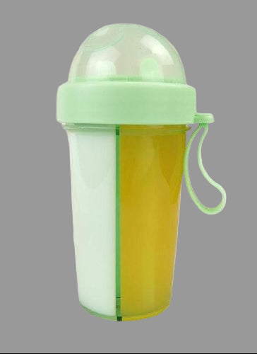 Ποτήρι δύο χώρων SHAREWOO 420mL/600mL Διάφανο