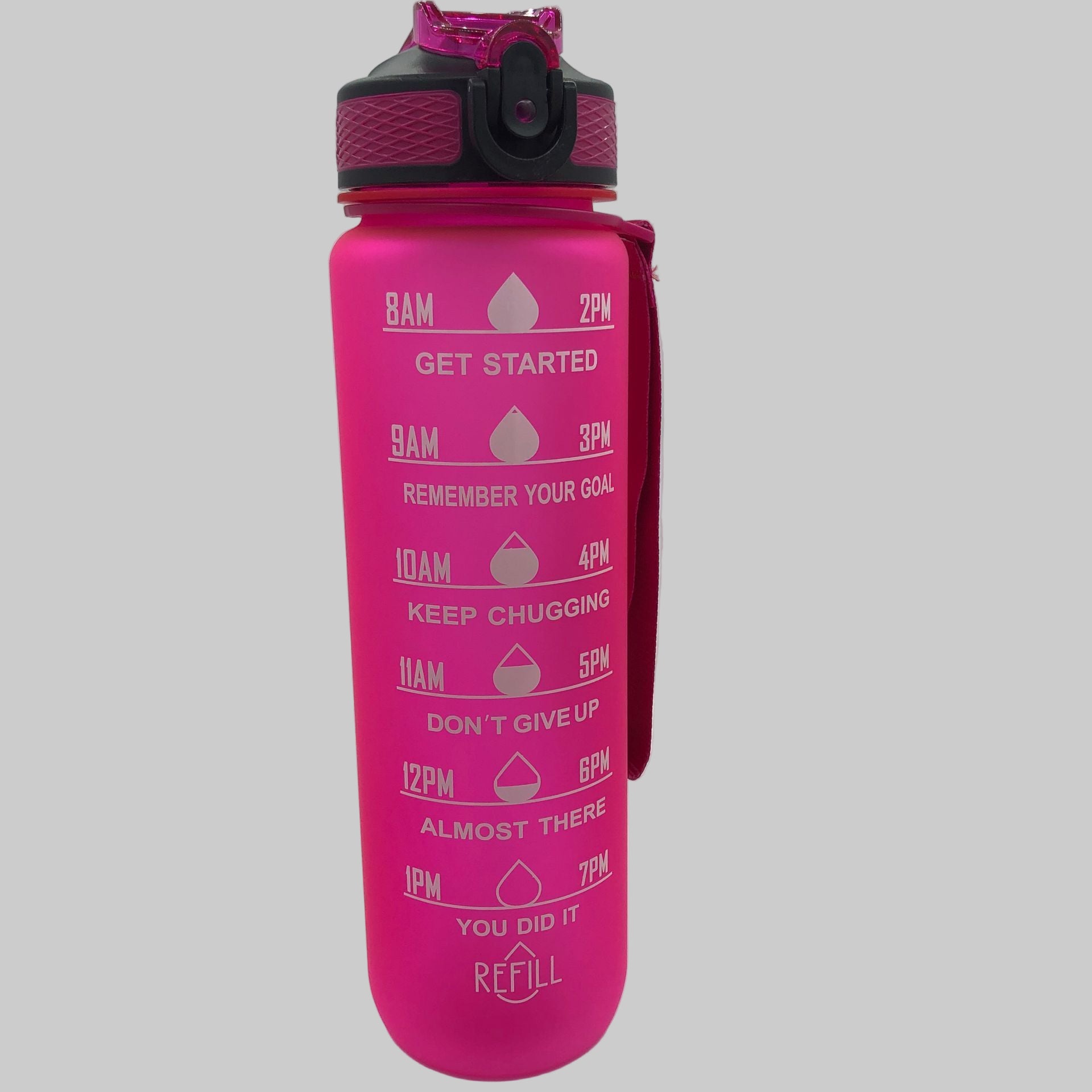 Μπουκάλι νερού διαβαθμισμένου χρώματος 750mL/1L