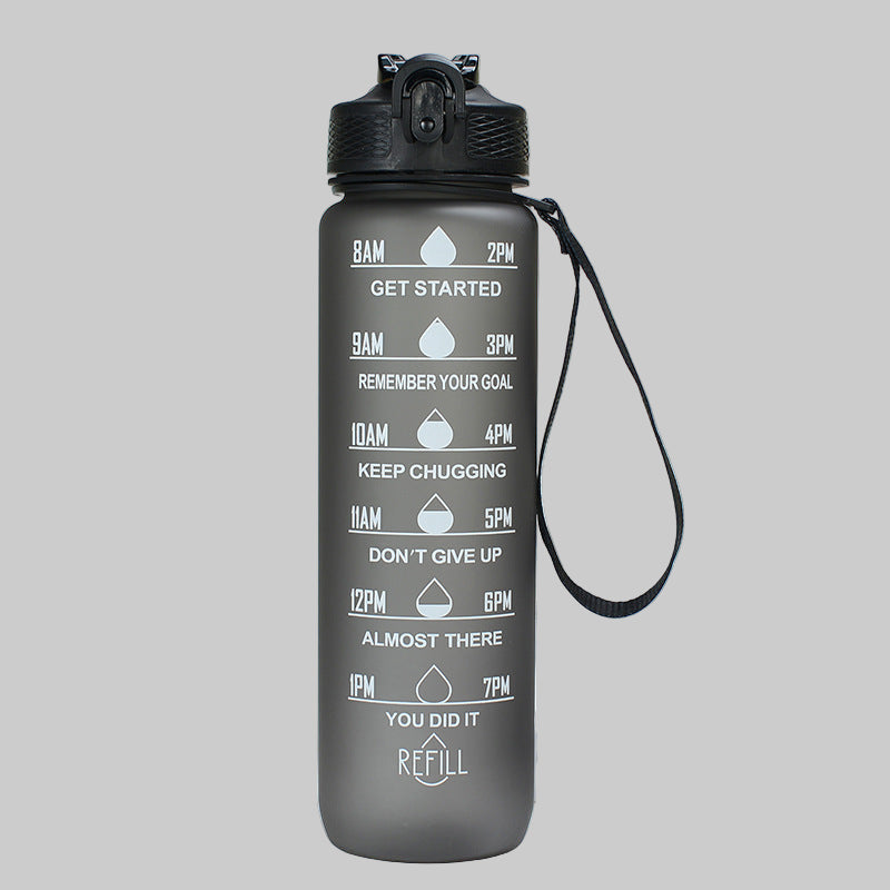 Μπουκάλι νερού διαβαθμισμένου χρώματος 750mL/1L